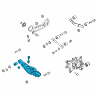 OEM 2020 Kia Sorento Arm Complete-Rr LWR, Diagram - 55210C5061