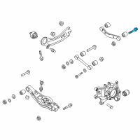 OEM Kia Stinger Bolt-Flange Diagram - 551172D100