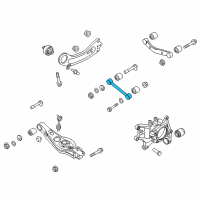 OEM Kia Arm Assembly-Rear Assist Diagram - 55250C5050