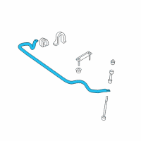 OEM Lincoln Mark LT Stabilizer Bar Diagram - 6L3Z-5482-A