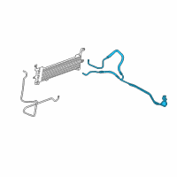 OEM 2012 Cadillac CTS Hose & Tube Assembly Diagram - 20977541