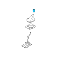 OEM 2007 Ford Mustang Knob Diagram - 7R3Z-7213-CE