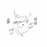 OEM 2008 Dodge Ram 1500 Link-Inside Remote Diagram - 55277124AD