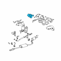 OEM Toyota Sienna Insulator Diagram - 25586-20060