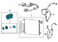 OEM Jeep Grand Cherokee L AIR CONDITIONING Diagram - 68459833AB