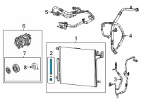 OEM Jeep Receiver DRIER Diagram - 68545935AA
