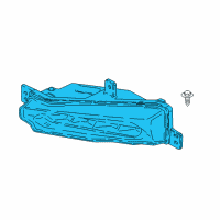 OEM 2018 BMW X3 Fog Light, Led, Right Diagram - 63-17-7-412-528