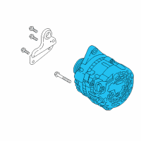 OEM 2019 Hyundai Elantra Generator Assembly Diagram - 37300-03AA0