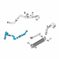 OEM 2021 Ford Edge Air Tube Diagram - K2GZ-6F072-A