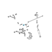 OEM 2009 GMC Canyon Lower Control Arm Mount Bushing Diagram - 15088366