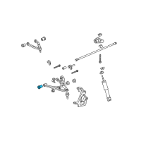 OEM Hummer H3T Bushing, Front Lower Control Arm Diagram - 15088365