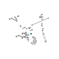 OEM 2007 Hummer H3 Shock Absorber Insulator Diagram - 15102550