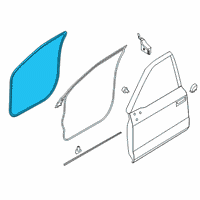 OEM 2018 Ford F-350 Super Duty Weatherstrip On Body Diagram - HC3Z-1820530-A