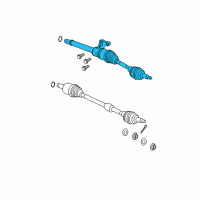 OEM 2011 Jeep Compass Transfer Case Diagram - R2105649AG