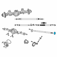 OEM Ram 3500 O Ring Diagram - 68454500AA