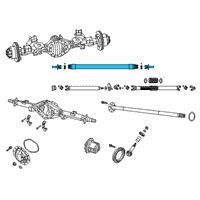 OEM 2022 Ram 2500 Shaft-Drive Diagram - 68305643AE