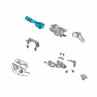 OEM Acura Switch Assembly, Lighting & Turn Signal Diagram - 35255-TL2-X41