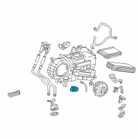 OEM Toyota Sequoia Resistor Diagram - 88750-52010