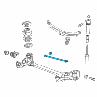 OEM Chevrolet Link Arm Diagram - 13407492