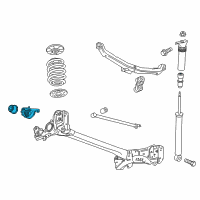 OEM 2017 Chevrolet Cruze Mount Bracket Diagram - 39050725