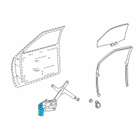 OEM Chevrolet S10 Blazer Motor Diagram - 19151982