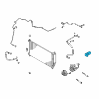 OEM Chevrolet City Express Ambient Temperature Sensor Diagram - 19316454