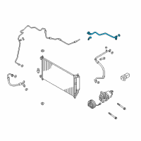 OEM 2018 Chevrolet City Express Suction Tube Diagram - 19317002