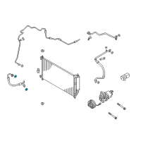 OEM 2016 Chevrolet City Express Discharge Hose O-Ring Diagram - 19318301