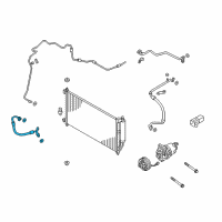 OEM 2015 Chevrolet City Express Discharge Hose Diagram - 19318255