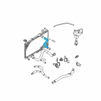 OEM Chrysler Sebring Hose-Radiator Diagram - MR355522