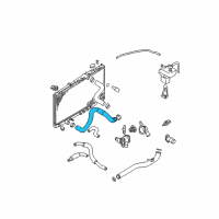 OEM 2005 Chrysler Sebring Hose-Radiator Diagram - MR355523