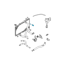 OEM Dodge Stratus Radiator Drain Plug Diagram - MB597892