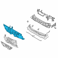 OEM Kia Forte Koup Panel Complete-Dash Diagram - 643001M001