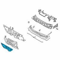 OEM Kia Forte Koup Insulator-Dash Panel Diagram - 841241M000