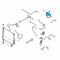 OEM 2020 Ford Transit-350 Reservoir Tank Diagram - KK2Z-8A080-B