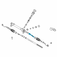 OEM 2018 Hyundai Sonata Joint Assembly-Inner Ball Diagram - 57724-C1100