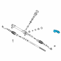 OEM Hyundai Sonata Heat Protector Assembly-Power STEE Diagram - 57280-E6000