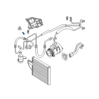 OEM 2001 BMW Z8 Pressure Sensor Diagram - 64-53-8-386-132