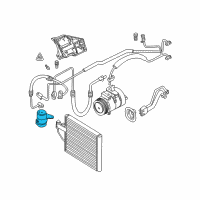 OEM BMW Drying Container Diagram - 64-53-8-383-015