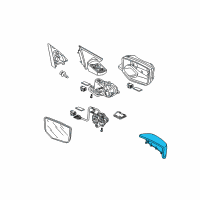 OEM Acura Cap, Driver Side Skull (Crystal Black Pearl) Diagram - 76251-TA0-A01ZM