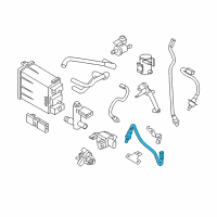 OEM 2013 Nissan Quest Heated Oxygen Sensor, Rear Diagram - 226A0-1HC0A