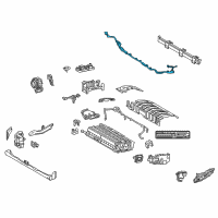 OEM Toyota Camry Cable Diagram - 821H1-06010