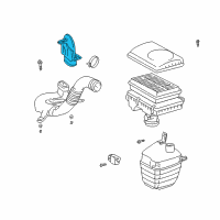 OEM 2002 Toyota Prius Duct Diagram - 17752-21030