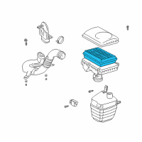 OEM 2001 Toyota Prius Element Diagram - 17801-21020