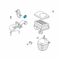 OEM Toyota Highlander Resonator Clamp Diagram - 96111-10630