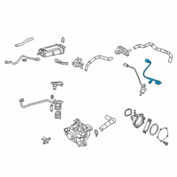 OEM Lexus UX200 Sensor, Air Fuel Rat Diagram - 89467-76010