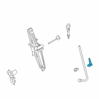 OEM Ford Transit Connect Lever Diagram - 3T1Z-9917081-A