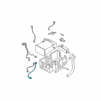 OEM 2004 Kia Sorento Rear Oxygen Sensor Assembly Diagram - 3921039550