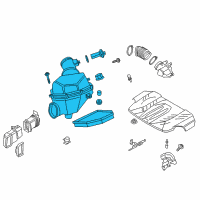 OEM BMW Intake Silencer Diagram - 13-71-7-843-289