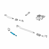 OEM 2005 Ford F-350 Super Duty Damper Diagram - 5C3Z-3E651-D